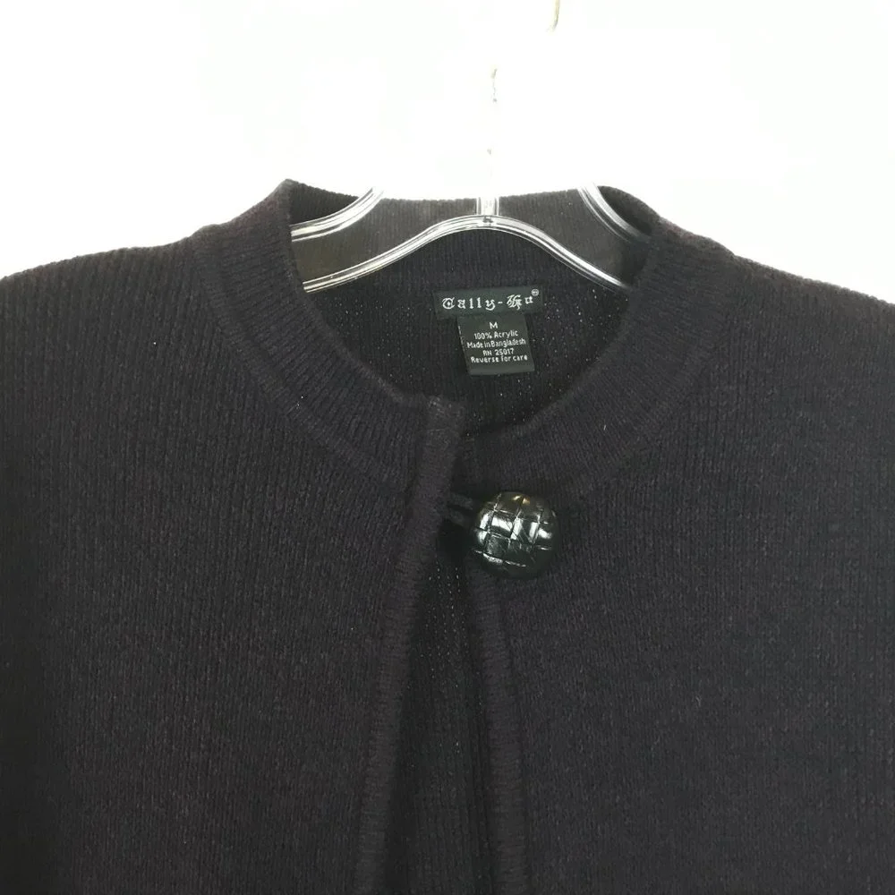Medium Tally Ho Single Button Cardigan Sweater